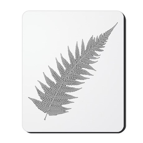 460x460 Silver Fern Mouse Pads - Silver Fern Sketch