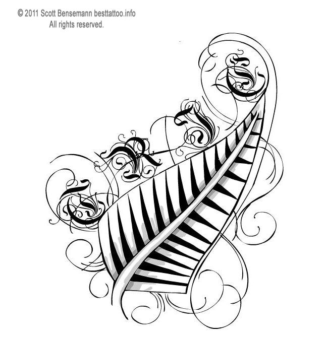 644x677 Drawn Fern Silver Fern - Silver Fern Sketch