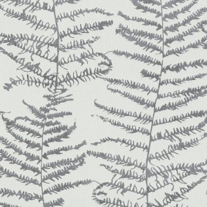 300x300 Fern Wallpaper White Amp Silver Erismann Home Flair - Silver Fern Sketch