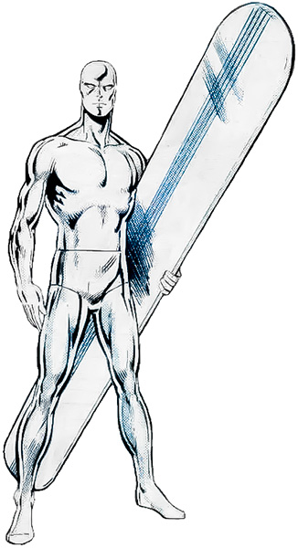 326x600 Ice Dish Most Wanted - Silver Surfer Sketch