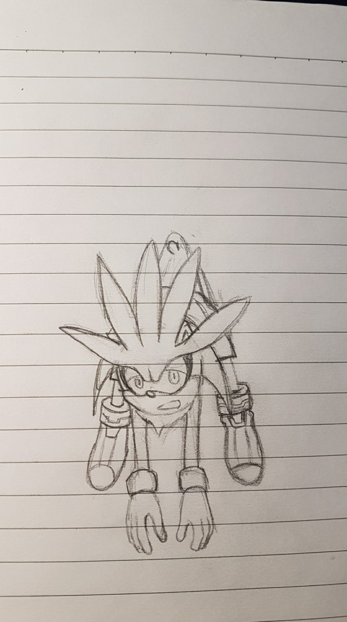 715x1280 Silver The Hedgehog Hanging Wedgie Sketch By Aoxa - Silver The Hedgehog Sketch