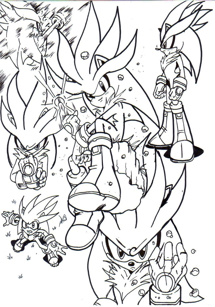 900x1282 Silver The Hedgehog Sketch. By Trunks24 - Silver The Hedgehog Sketch