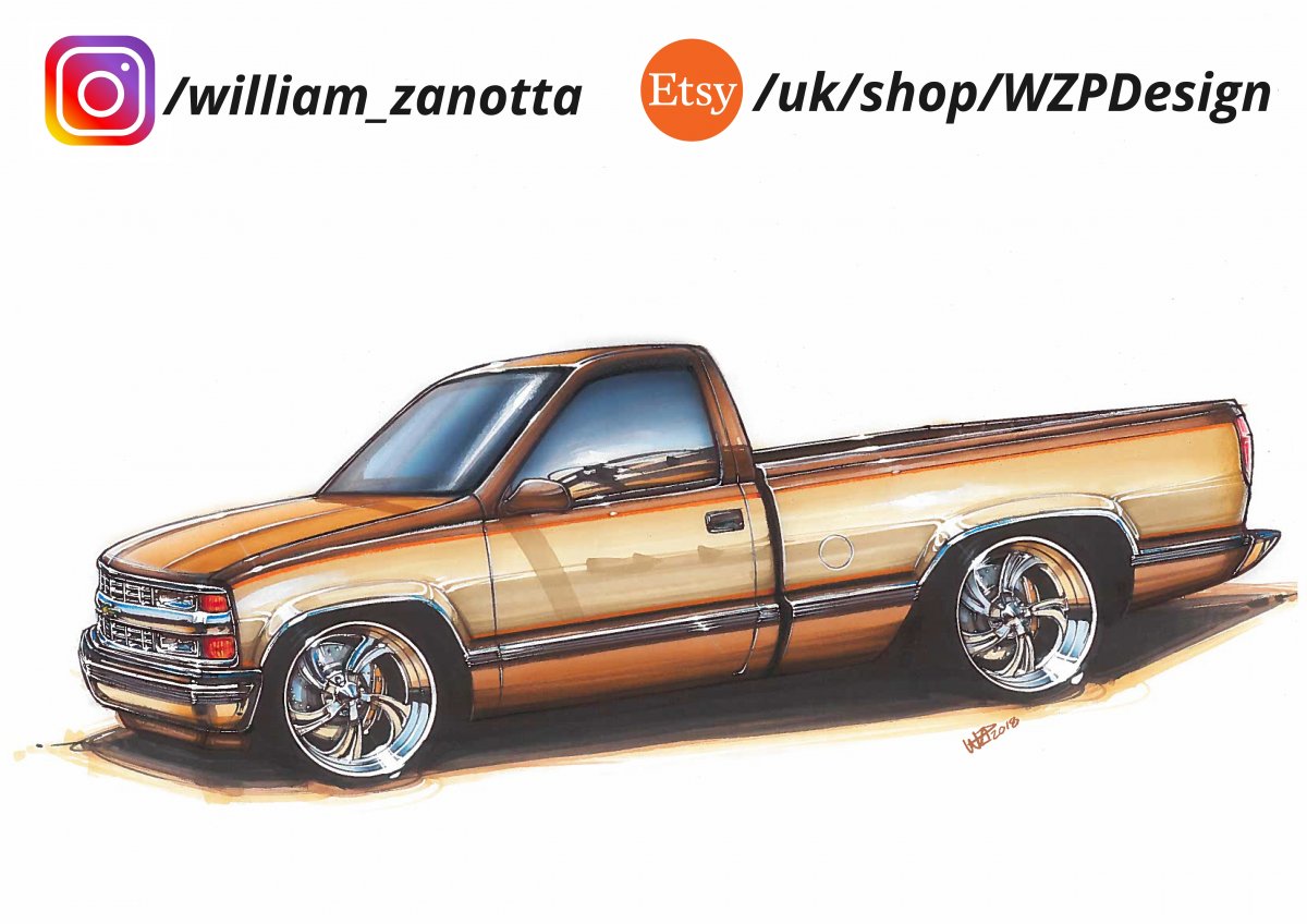 1200x848 Chevrolet Silverado - Silverado Sketch