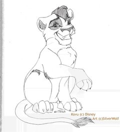 240x265 The Lion King Fan Art Archive Silvermist - Silvermist Sketch
