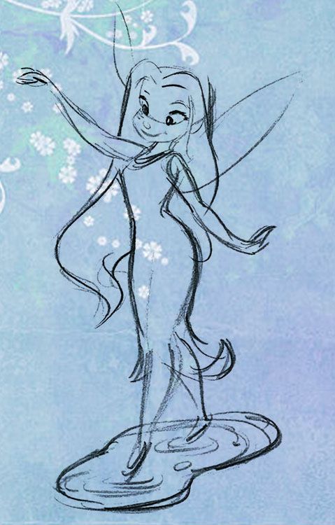 479x750 Tumblr N1tku8khrj1qftsero3 500.jpg Artsy Fartsy Disney - Silvermist Sketch