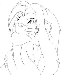 255x302 How To Draw How To Draw Simba - Simba Sketch