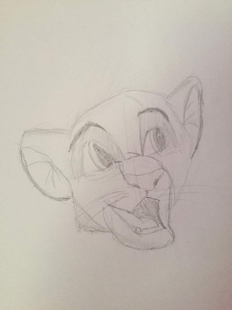 768x1024 Simba Sketch Disney Amino - Simba Sketch