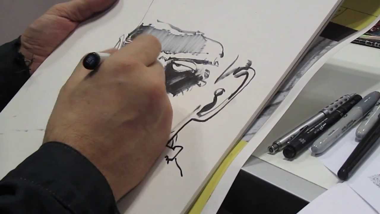 1280x720 The Collection - Simon Bisley Sketch