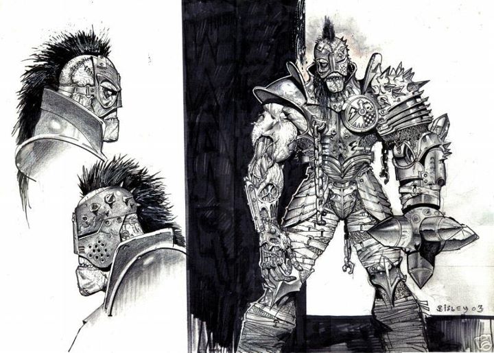 720x515 Sketch The Art Of Simon Bisley - Simon Bisley Sketch