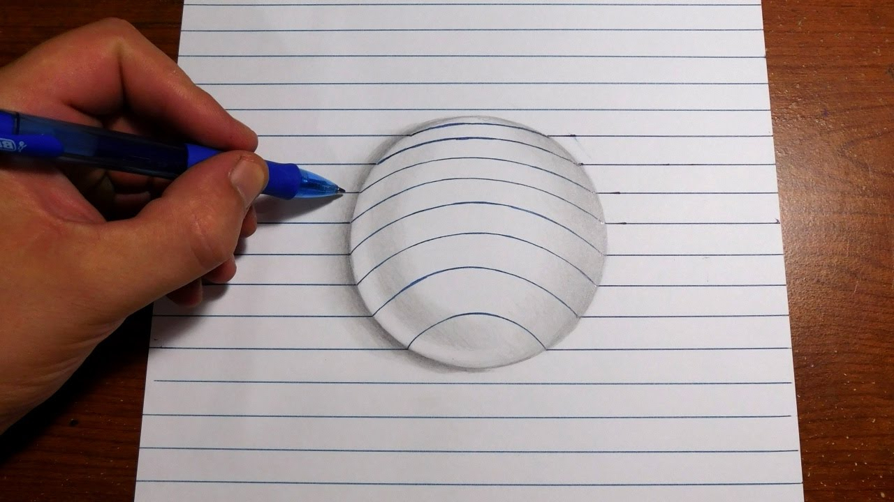 1280x720 3d Drawings Step By Step For Beginners Stepstep 3d Drawing 3d - Simple 3d Sketches