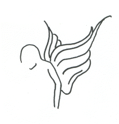 240x250 Simple Angel Sketch - Simple Angel Sketch