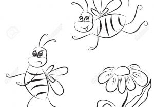300x210 Simple Insect Drawing Simple Bumble Bee Drawing Bee Fabric Etsy - Simple Bee Sketch