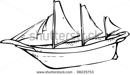 450x261 Simple Sailboat Drawing Clipart Panda - Simple Boat Sketch