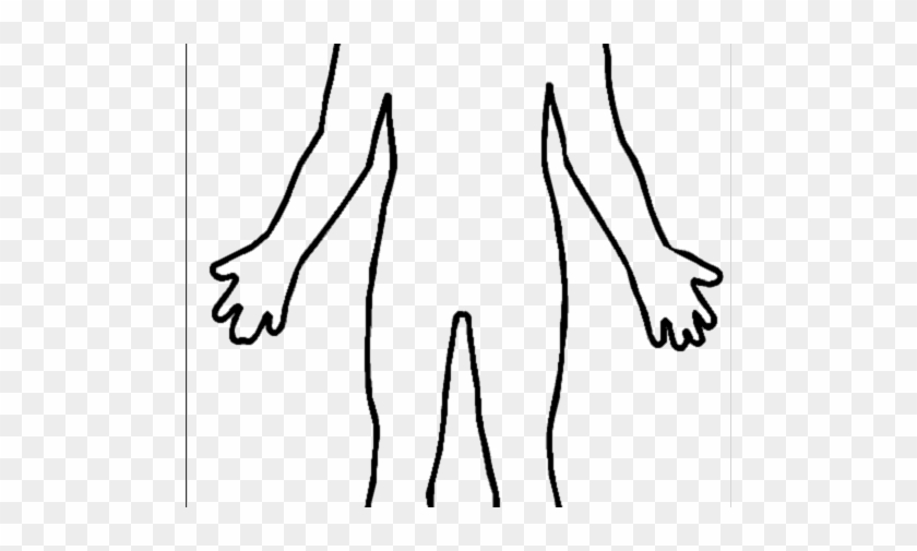 840x505 500 X 901 - Simple Body Sketch