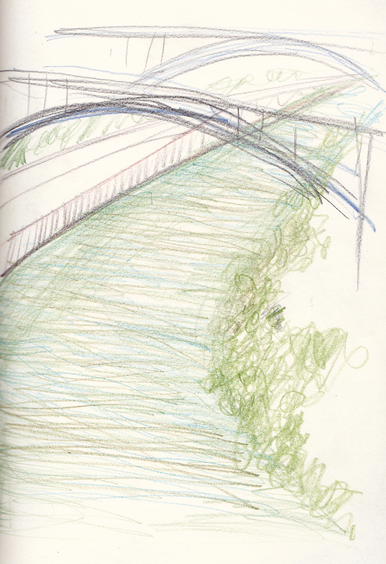 1232x1800 The High Bridge Is Open Method Two Madness - Simple Bridge Sketch