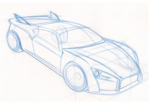 300x210 Simple Pencil Sketches Of Cars Simple Car Sketch Simple Pencil - Simple Car Sketch