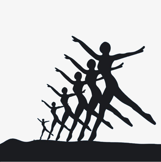 650x651 Simple Silhouette Figures, Simple, Character, Sketch Png And Psd - Simple Character Sketch