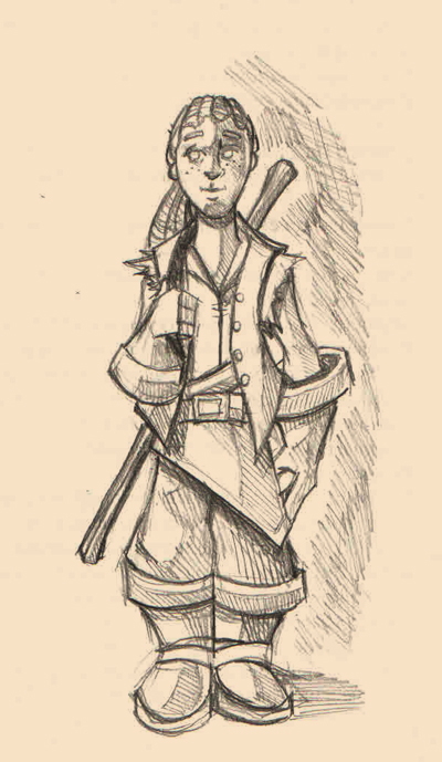 400x689 Simple Story Character Sketch By Thepsychogoat - Simple Character Sketch