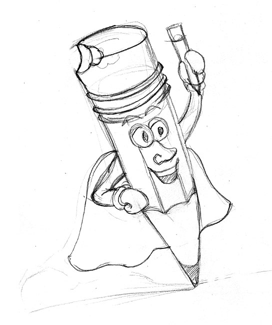 544x649 The Creative Think Machine Character Sketches - Simple Character Sketch