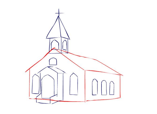 670x488 Image Result For Simple Church Sketch Barns Buildings In 2018 - Simple Church Sketch