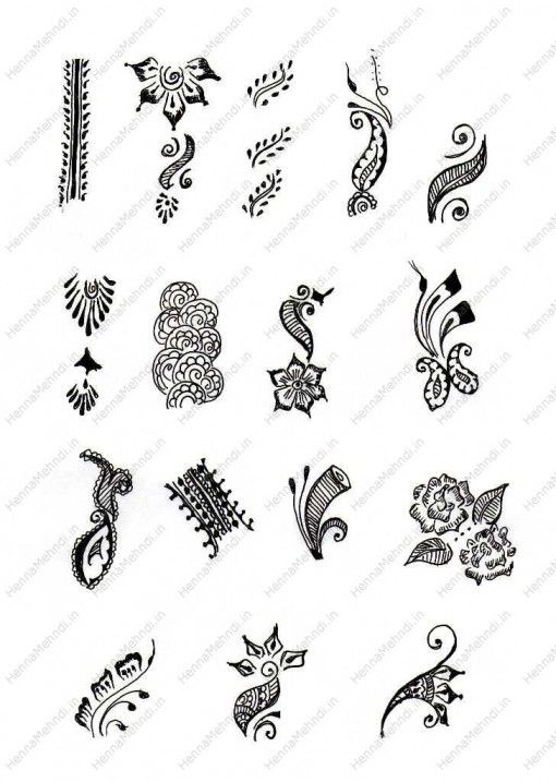 510x717 Image Detail For Mehndi Design Sketches,arabic,mehndi,mehndi - Simple Design Sketches
