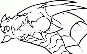 300x185 Simple Dragon Drawings - Simple Dragon Sketch
