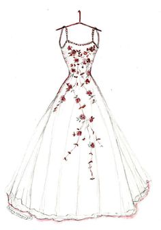 236x336 Dreamlines Sketches, They Are As Dreamy As They Sound! Here Is How - Simple Dress Sketches
