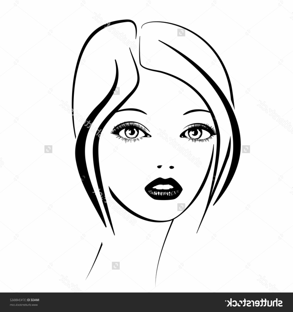 960x1024 Simple Face Sketches For Beginners Simple Face Drawings Simple - Simple Face Sketch