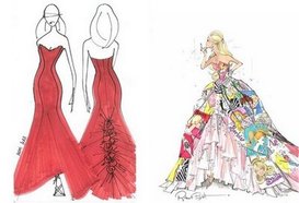 273x186 How To Design Fashion Sketches - Simple Fashion Sketches