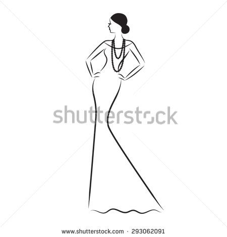 450x470 Simple Fashion Sketch Stylize - Simple Fashion Sketches