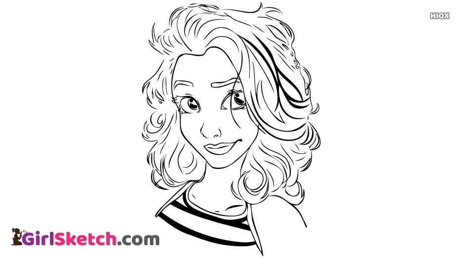 934x534 Simple Girl Sketch Images - Simple Girl Sketch