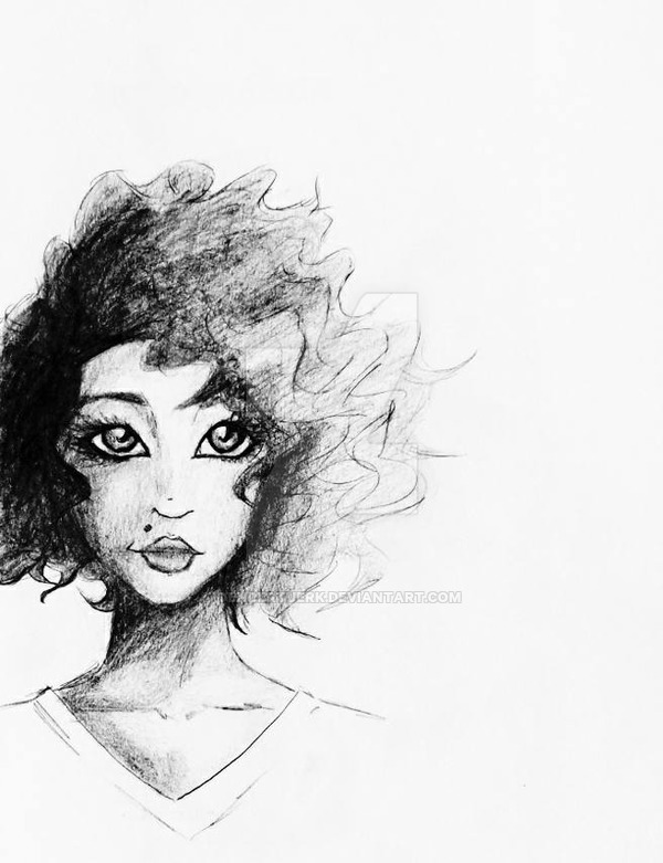 Simple Girl Sketch at PaintingValley.com | Explore collection of Simple ...