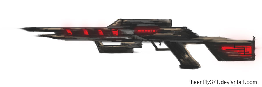 900x300 Image - Simple Gun Sketch