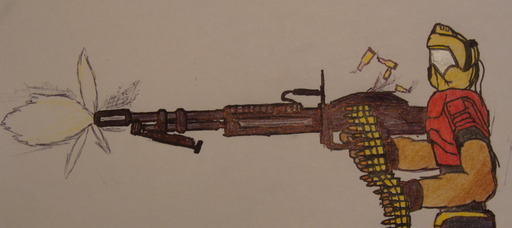 1024x457 Simple Sketch Heavy Machine Gun By The Last Wimbleton - Simple Gun Sketch