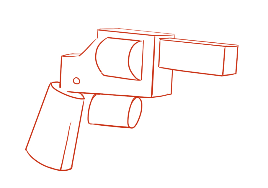 908x639 Ben Heine Art And Music Blog 3d Anamorphic Pencil Vs Camera - Simple Gun Sketch