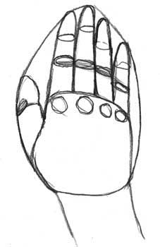 227x350 How To Draw The Human Figure - Simple Hand Sketch