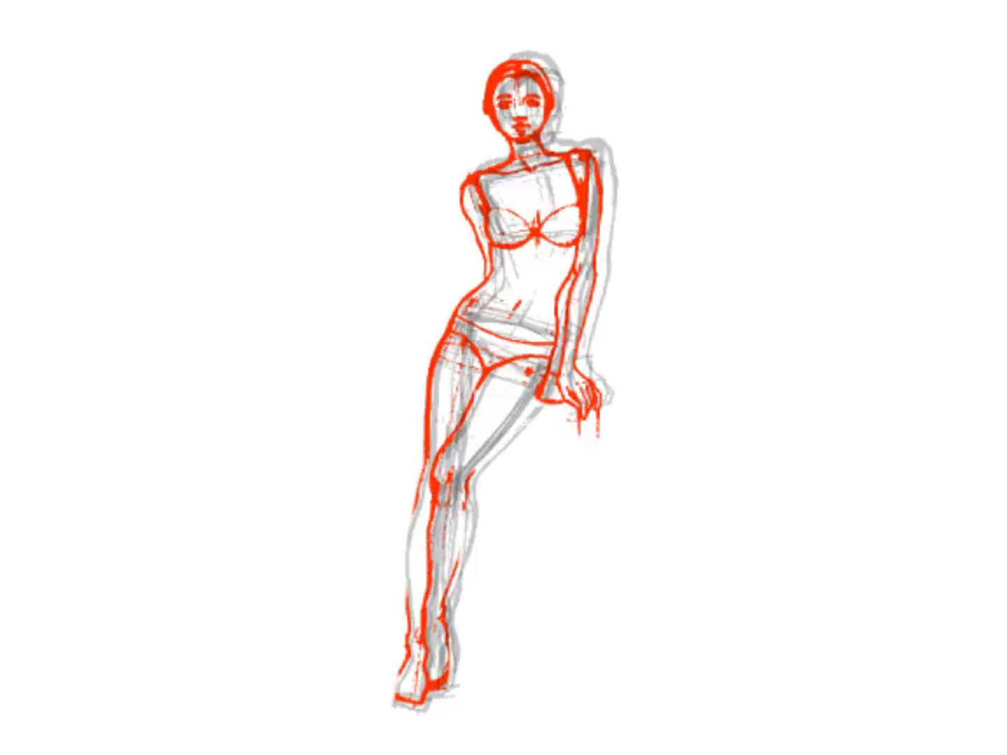 1440x1080 How To Draw Basic Human Figures 4 Steps (With Pictures) - Simple Human Body Sketch