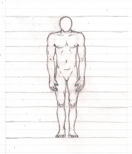 429x502 Keeping It Simple The Straight Forward Step By Step Guide To - Simple Human Body Sketch