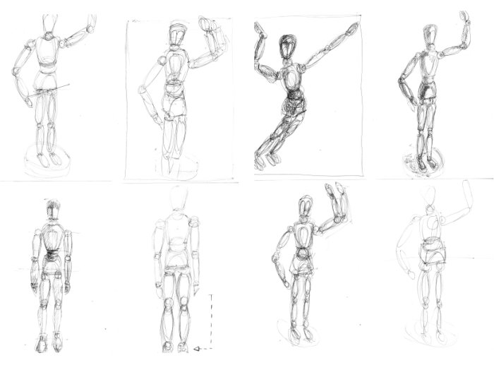 700x517 Simple Human Sketches - Simple Human Sketches