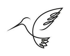 236x188 Hummingbird Tattoo (Simple) Tattoos Tattoos - Simple Hummingbird Sketch
