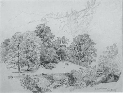 432x329 Simple Landscape Sketch Easy Landscape Pencil Sketches - Simple Landscape Sketch