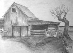 235x170 Easy Landscapes To Draw In Pencil - Simple Landscape Sketch