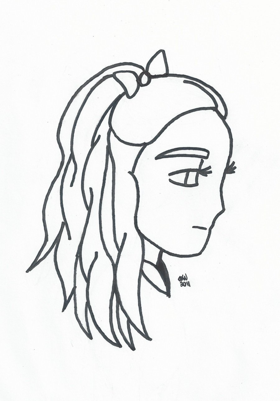 900x1289 Simple Line Art By Scarletanneblack - Simple Line Sketches