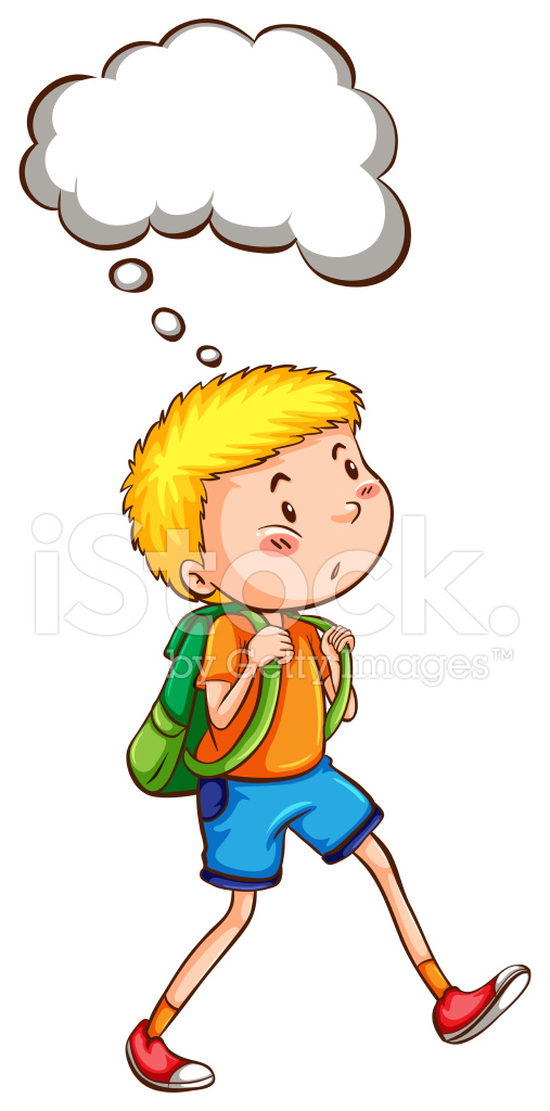 507x1024 Simple Sketch Of Man With An Empty Thought While Walking Stock - Simple Man Sketch