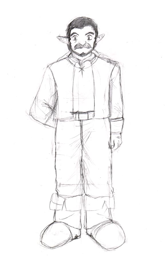 576x900 The Legend Of Zelda And Anime - Simple Man Sketch