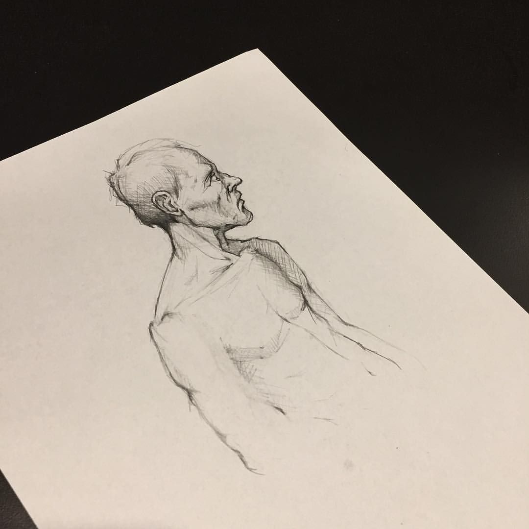 1080x1080 A Simple Man Sketch My Sketch Art Simple Man And - Simple Man Sketch