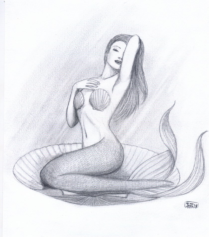 Simple Mermaid Sketch