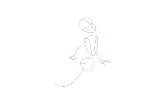 550x309 4 Ways To Draw Mermaids - Simple Mermaid Sketch