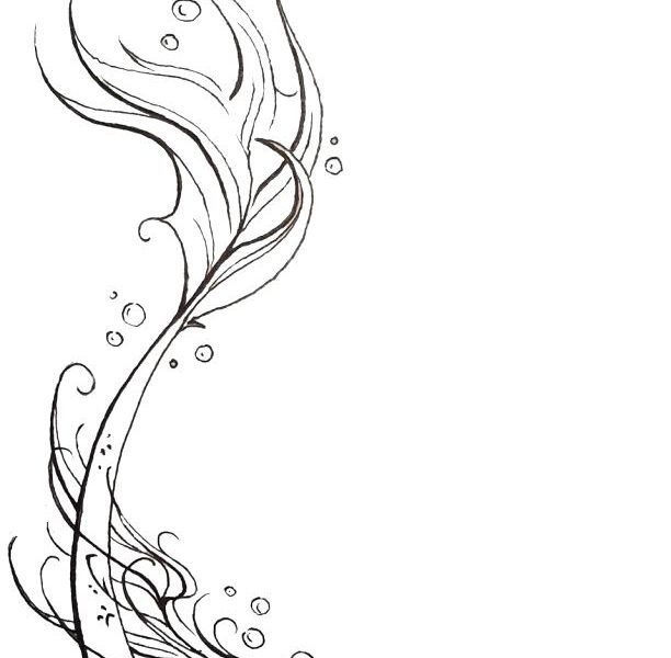 612x600 Simple Mermaid Drawing How To Draw A Mermaid Youtube Beautiful - Simple Mermaid Sketch