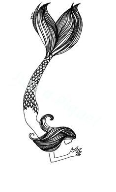 236x392 Tumblr Mwjboyshdp1spuouao3 1280.jpg Sea Folks - Simple Mermaid Sketch